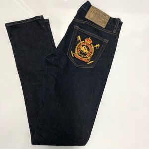 Ralph Lauren Thompson 650 dark wash straight jeans size 26